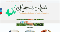 Desktop Screenshot of mommasmeals.org